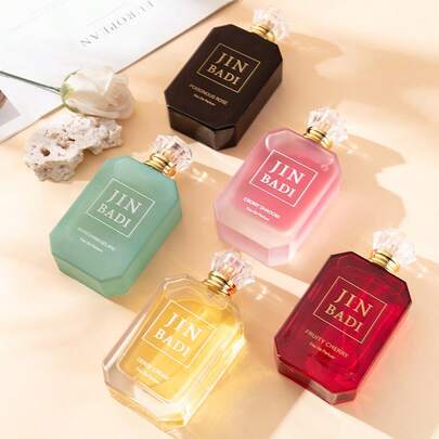 100毫升迪拜阿拉伯风情空气清新剂，优质持久浓郁香氛喷雾，五种不同香型供您选择。适用于室内外、书房等场所，有效去除异味。精选优质香料，独特香氛，为您带来感官盛宴，是提升个人品味和馈赠亲友的绝佳之选。