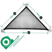 Maned Lizard Hammock, Gecko Hammock, Breathable Mesh Reptile Hammock Suitable For Maned Lizard, Snake, Chameleon, Gecko Reptile Hammock Stand - Multicolor - View 7