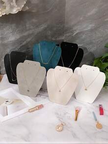 1/10pcs Elegant Jewelry Display Stand, Bust Shaped, Can Display Necklaces, Pendants And Earrings - Fashionable Tower Jewelry Stand - Multicolor - View 4