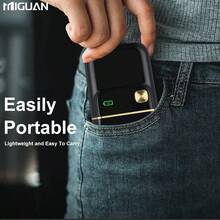 USB充电式电动剃须刀 - 往复式，便携式，可更换刀网，黑色 - 旅行和居家使用，男士礼品，电池容量500mAh - A - 查看 12