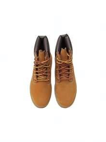 Timberland Giày bốt cổ cao chống thấm nước, buộc dây 6 inch dành cho nữ A5RJD - Màu vàng - Xem 7