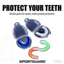1/10pcs Mouthguard, Suitable For Basketball, Boxing, Martial Arts, Taekwondo, Sports Teeth Protection, Chewable, Collision Protection - A - View 5