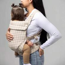 Đai địu em bé 2 trong 1 có thể điều chỉnh, kiểu dáng balo địu trước ngực đa năng, phù hợp cho mọi mùa. - Nhiều màu - Xem 3