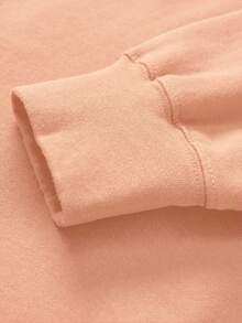 Áo Hoodie in họa tiết phong cách đường phố dành cho nữ - Thiết kế unisex, áo nỉ thoải mái và đa năng cho mùa xuân và mùa thu - Tay dài có dây rút thoải mái, quà tặng mùa tốt nghiệp. - Dưa Hami cam - Xem 6