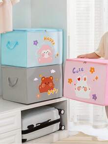 New Zipper Storage Bag, Large Capacity Clothes & Quilt Packing Organizer, Moisture-Proof Mildew-Proof Moving Packing Bag, Moving Essentials - Multicolor - View 4