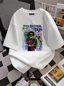 T-shirt femme imprimé Nouveau T-shirt Shane MacGowan Rare Blanc S-234XL T-shirt P574 Manches longues - Blanc - Voir 2