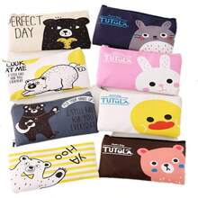 New Cute Cartoon Bear Pencil Case, High-Quality Student Stationery Bag, Reward Points Gift Pen Box Pencil Box - Single Piece - View 1