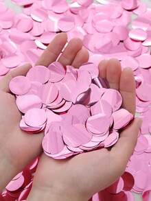 20克/包圆形亮片彩纸屑，桌面和地面散落装饰，派对庆祝生日装饰 - 藍色 - 查看 13