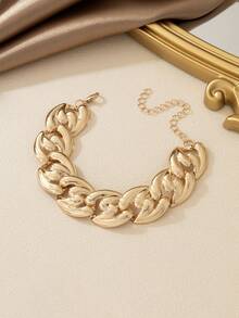 1 套 2026 夸张链条耳环、手链、项链豹纹首饰套装，适合日常佩戴、派对、婚礼、母亲节、斋月等场合。 - 鏈條項鍊 - 查看 4