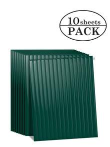 WalDecoo 5/10/20pcs 9"X11.8" 3D Self-Adhesive Waterproof Wall Stickers, Removable Wallpaper Suitable For Kitchen, Bathroom, RV, Home Decor - T80577 Dark Green - View 12