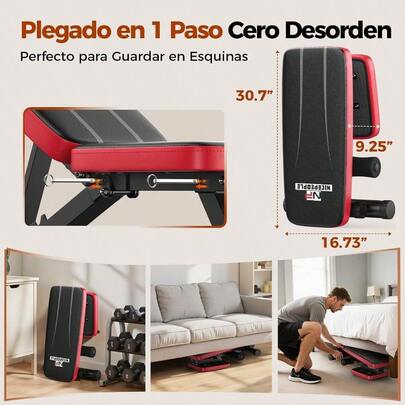 Banco de pesas, Negro -