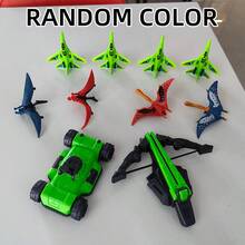 Manual Flying Plane Launcher, Perfect Outdoor Fun & Entertainment Choice, Ideal Birthday Or New Year Gift - Green - View 5