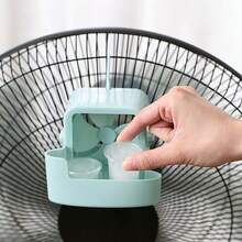 1 Set Fan Cooling Accessory, Portable Tool Designed For Fan Cooling And Temperature Reduction, Suitable For Use With Floor And Desk Fans. This Tool Can Enhance Cooling Effect In Summer By Adding Ice Cubes Inside The Fan, Providing Rapid Cooling And Temperature Reduction. - Cooling Artifact - View 3