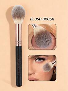 MAANGE 1/5件套亲肤合成纤维化妆刷套装，耐用多功能，包含粉底刷、面部刷、散粉刷、腮红刷、遮瑕刷、修容刷、鼻刷、高光刷、眼影刷、眉刷、细节刷，适用于液体、膏状和粉状产品，可用于晕染、抛光等，是理想的化妆工具礼品。 - 彩色 - 查看 13