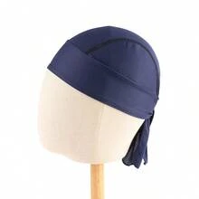 1pc Solid Color Casual Polyester Headband, Suitable For All Seasons - A - View 3