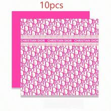 M.Dior 10pcs Waterproof Flower Wrapping Paper, Fashionable And Elegant, Suitable For Valentine's Day, Easter, Mother's Day, Father's Day, Wedding, Birthday, Anniversary, Graduation Ceremony, Bridal Party And Proposal Gifts. Applicable For DIY Decoration, Gift Packaging And Floral Arrangement, Ideal For Florists And Home Use. High-Quality Material, Stylish Design, Suitable For Various Occasions And Holiday Gifts. - View 11