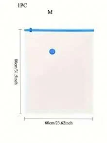 1/5/9/10 Pcs Jumbo Vacuum Storage Bags Set, Including 1 Manual Pump. These Bags Are Designed To Save Space, Provide Airtight Compression, And Protect Against Dust And Moisture - Multicolor - View 14