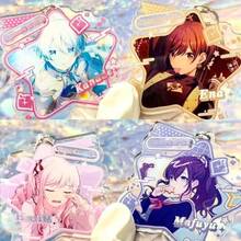 1pc Cute Cartoon Character Keychain With School Uniform Design, Durable Acrylic Pendant, Suitable For Women, Birthday/Holiday/Christmas Gift Accessory - Multicolor - View 10