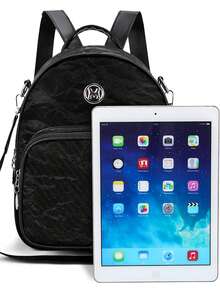 Back To School Student Backpack, College Style, New Fashion, Large Capacity, Premium Feel, Korean Version, Minimalist, Lightweight, Versatile, Multi-Compartment, Women's Shoulder Bag, Tote Bag, Handbag, Suitable For Travel, Shopping, Dating, College, Work, Business, Commute, Outdoor, Travel, Outing - View 11