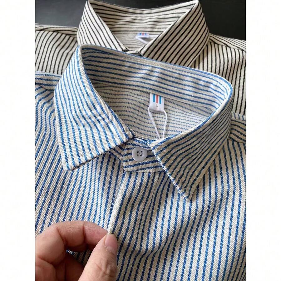 Men Shackets - 藍色 - 查看 1