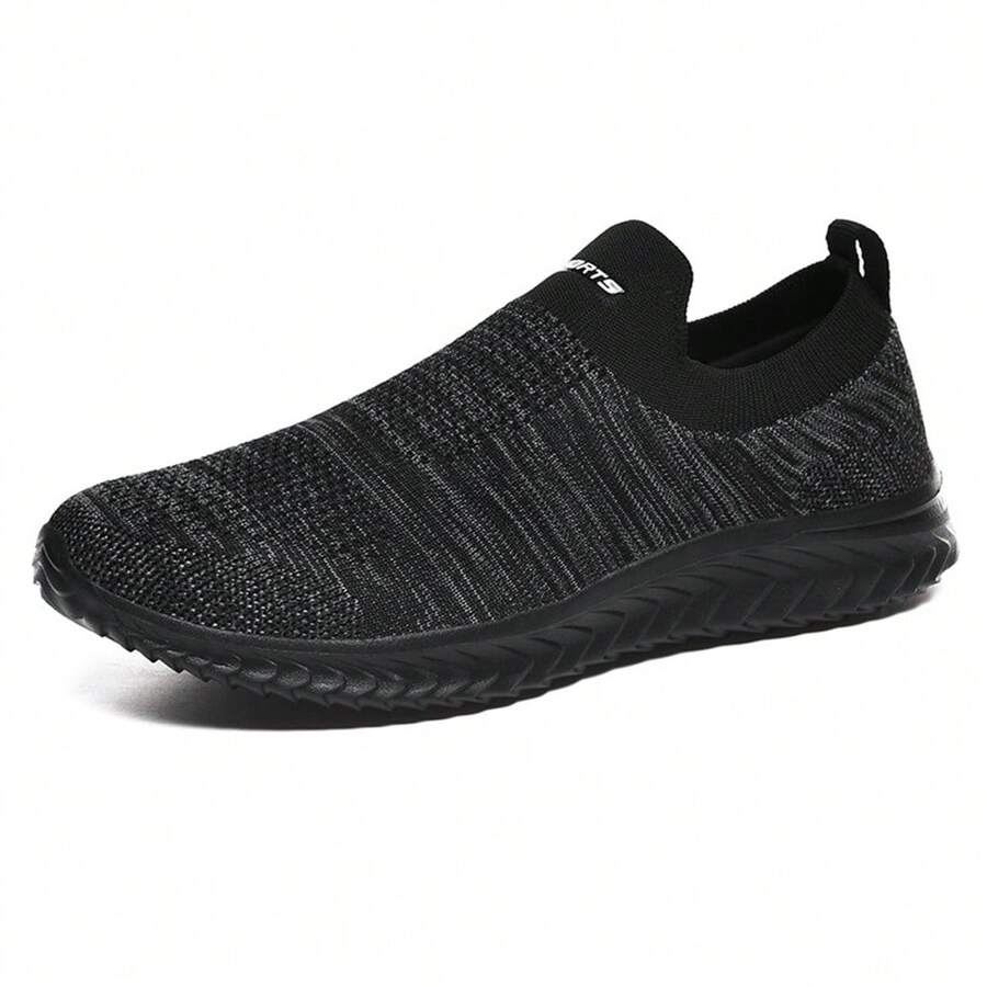 Men Sneakers - 黑灰 - 查看 1