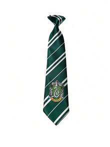 Warner Bros 1/4 Pcs Official Harry Potter Tie, Knit Necktie, Movie Merch, Halloween Christmas Gift - Multicolor - View 6