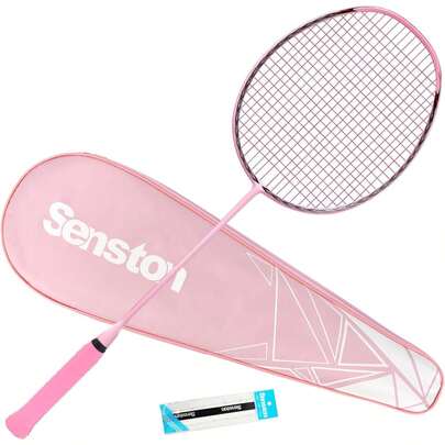 N90 Badminton Racket, 6U Single High-Badminton Racquet, Professional% Full-Carbon Badminton Racket
