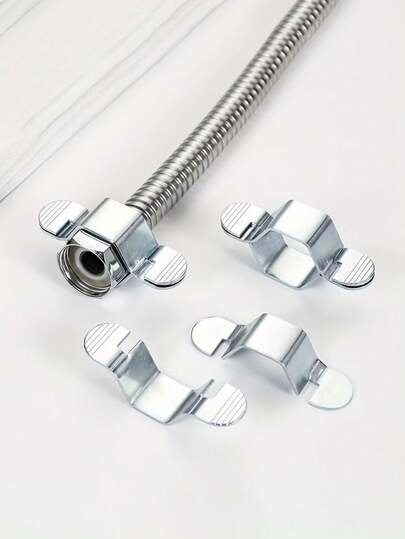 2pairs Hose Wrenches Tool For Faucet Valves Removable Hexagonal Hose Spanner Reusable Handheld Sprayer For Bathrooms Water Control Accessory