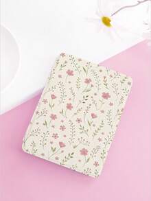 简约粉色花卉图案保护套，适用于 Kindle NK 11/Kindle 儿童版/Kindle Paperwhite 5、Kindle 2024，具备自动唤醒/睡眠功能，轻巧便捷，完美贴合保护您的阅读设备，是送给孩子/家人的理想礼物。 - 彩色 - 查看 2