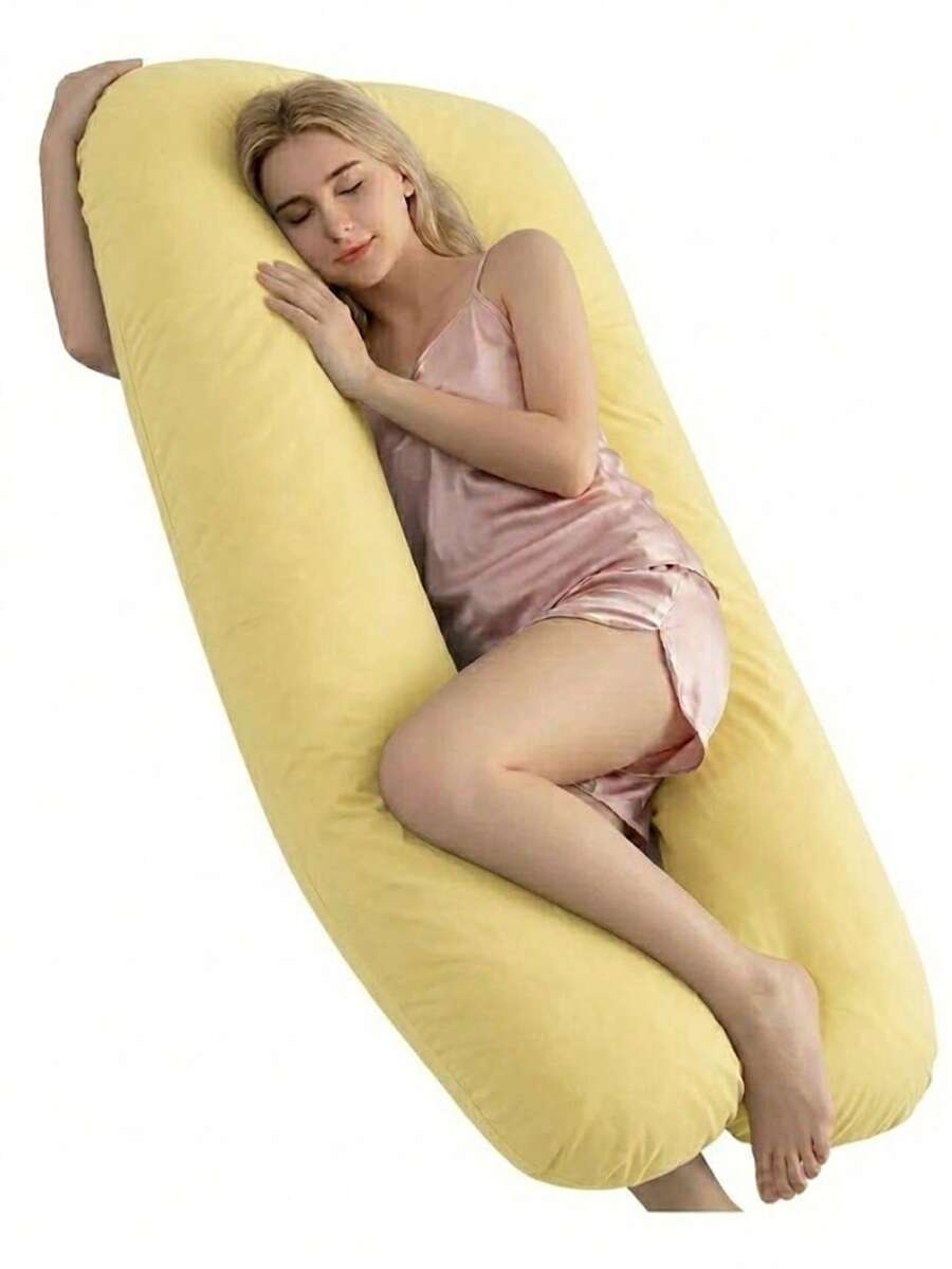 Pregnancy & Nursing Pillows - Yellow - View 1