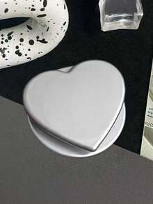 Heart-Shaped Telescopic 1 Set Bestselling Matte Solid Color Silicone MagSafe Magnetic Phone Holder Super Strong Adsorption Desktop Air Cushion For Women Spring Gift - Multicolor - View 8