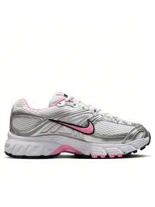 Nike Air Max Moto 2K - White/Metallic Silver/Black/Pink Spell - View 1