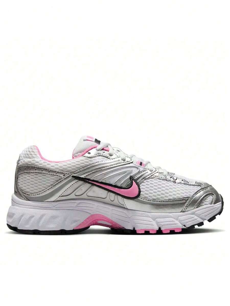 Nike Air Max Moto 2K - White/Metallic Silver/Black/Pink Spell - View 1