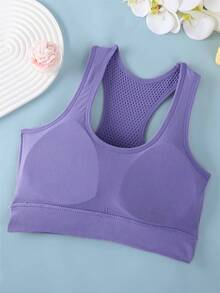 3 chiếc áo ngực thể thao cho nữ, kiểu dáng racerback, thích hợp cho yoga, tập thể dục, chạy bộ. - Nhiều màu - Xem 4