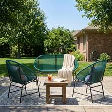 Juego de 3 piezas (verde azulado)