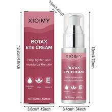 Xioimy 强效保湿紧致眼霜，蕴含玻尿酸、芦荟和维生素E，滋养提亮眼周肌肤，适合所有肤质。 - 數量 - 查看 9