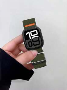 26mm Stretchy Band Compatible With Apple Watch Bands Ultra 3/2/1 49mm 46mm 45mm 44mm 42mm 41mm 40mm 38mm Men Women, Soft Nylon Elastic Braided Strap For Apple Watch Series 11/10/9/8/7/6/5/4/3/SE/SE2/SE3 - 26mm - View 14