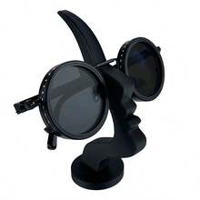 Unique Curved Glasses Holder, Elegant Artistic Storage Solution With Minimalist Design, Desktop Or Bedside Table Decoration, Holiday Gift, Office Desk Accessories - 查看 2