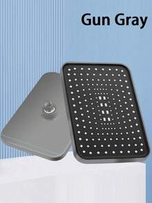 12-Inch High Pressure Square Fixed Shower Head, Wall-Mounted High Flow Rainfall Shower Head With Waterfall Effect, Durable Plastic Square Design, Strong Water Flow, Multi-Function Shower, G1/2 Universal Interface, Suitable For Ceiling Or Wall Installation, Ideal For Home And Hotel Bathrooms, Modern Bathrooms And RV Showers, Upgrade Your Bathroom For A Luxurious Bathing Experience - Multicolor - View 15