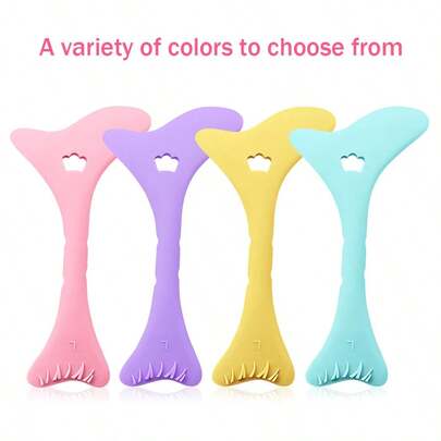 两件套，三合一睫毛膏涂抹器，睫毛膏保护工具，睫毛辅助器，睫毛夹和假睫毛辅助工具，睫毛夹刷辅助工具，1个可重复使用的化妆辅助工具，适合初学者，完美贴合睫毛和眼线，打造自然不结块的睫毛，睫毛膏保护涂抹器，配有睫毛分离器和睫毛镊子，适合女生。价格实惠，圣诞礼物，化妆品，化妆工具，物美价廉，礼品，女士礼物，圣诞节