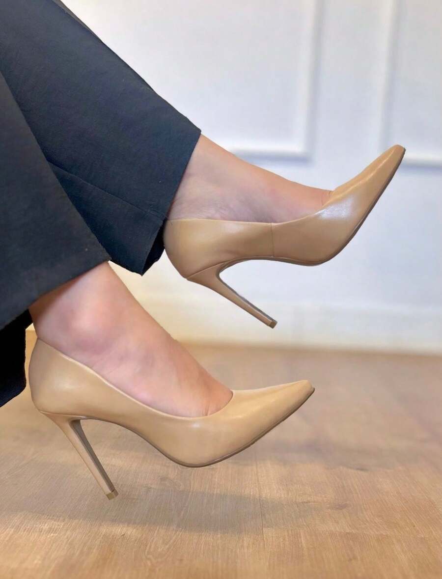 Angela Galvão Women's Stiletto Heel Shoe, 11cm - 納帕稻草 - 查看 1