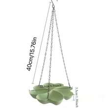 1pc Easy Hanging Bird Feeder/Bird Bowl/Bird Waterer - Durable Plastic, Multifunctional, Suitable For Parrots And Hummingbirds, Decorative Bird Feeding Station, Easy To Hang - Blue - View 10