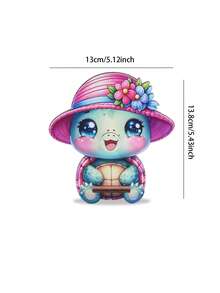 1pc Wood Eyeglass Holder Stand, Cute Turtle Animal Glasses Rack, Wooden Carving Fashion Glasses Display Rack For Home Office Desk - Animal - View 6