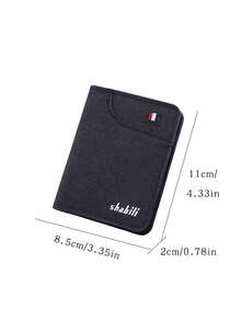 Ultra-Thin Card Holder, Multi-Card Slots Bank Card Wallet, Minimalist One-Piece Driving License Card Case, Credit Card Holder - Multicolor - View 4