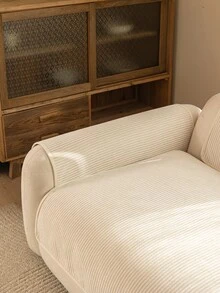 1 chiếc vỏ đệm sofa vải chenille dày dặn, màu trơn, chăn sofa dày, bọc sofa toàn diện, bảo vệ sofa, tăng tính trang trí, đơn giản và thanh lịch, màu trơn, bền, chống trầy xước do thú cưng, thoải mái, dễ vệ sinh, giặt tay/máy/giặt khô, phù hợp với sofa 1-4 chỗ, dùng được cả bốn mùa - Màu be - Xem 6