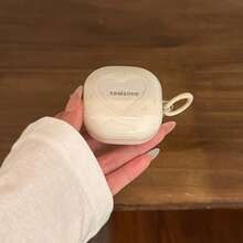 Estuche para auriculares con forma de corazón minimalista blanco hueco con asa, compatible con Huawei Freebuds 7i, Freebuds 2 nueva versión, Freebuds SE3, Freebuds 5i, Pro 3, estuche para auriculares de estilo coreano lindo - Blanco - Ver 7