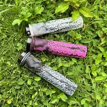 AOFDA 135mm Anti-Slip Shock Absorbing Soft Handlebar Grips, Single Lock, Suitable For Mountain Bikes, Cycling Accessories - Multicolor - View 5