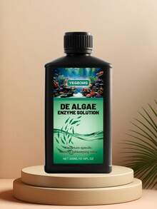 YEGBONG 1瓶/100毫升水族箱清洁剂，适用于淡水鱼缸的日常清洁和维护，可澄清水质、去除藻类、分解有机物、絮凝悬浮颗粒、清洁玻璃壁和设备。 - 液體 - 查看 12