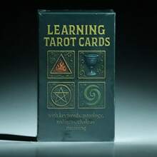 Premium Learning Tarot Cards Set Perfect For New Tarot Readers & Spiritual Practice - Black - View 7
