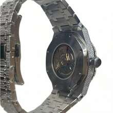 [Must-Have 2026]High Quality Iced Out  Wrist Watch Automatic Waterproof Bling Bling - Default - View 7